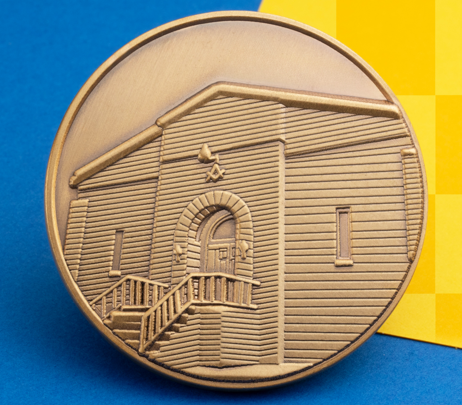 Soft Enamel On One Side - Challenge Coins