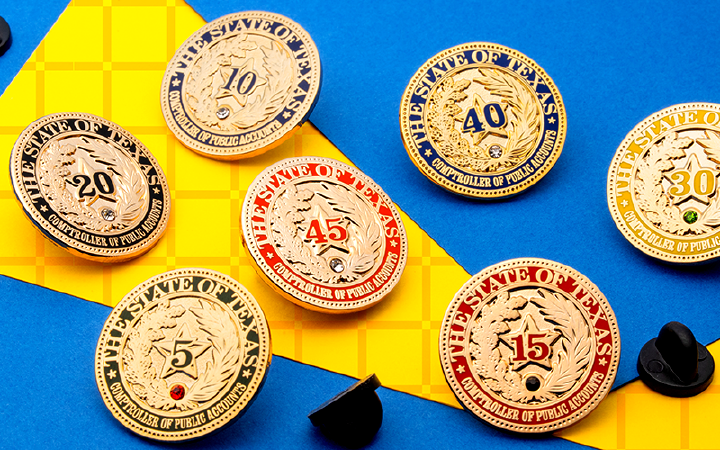 Custom Pins for Years of Service: A Timeless Way to Honor Public Service
