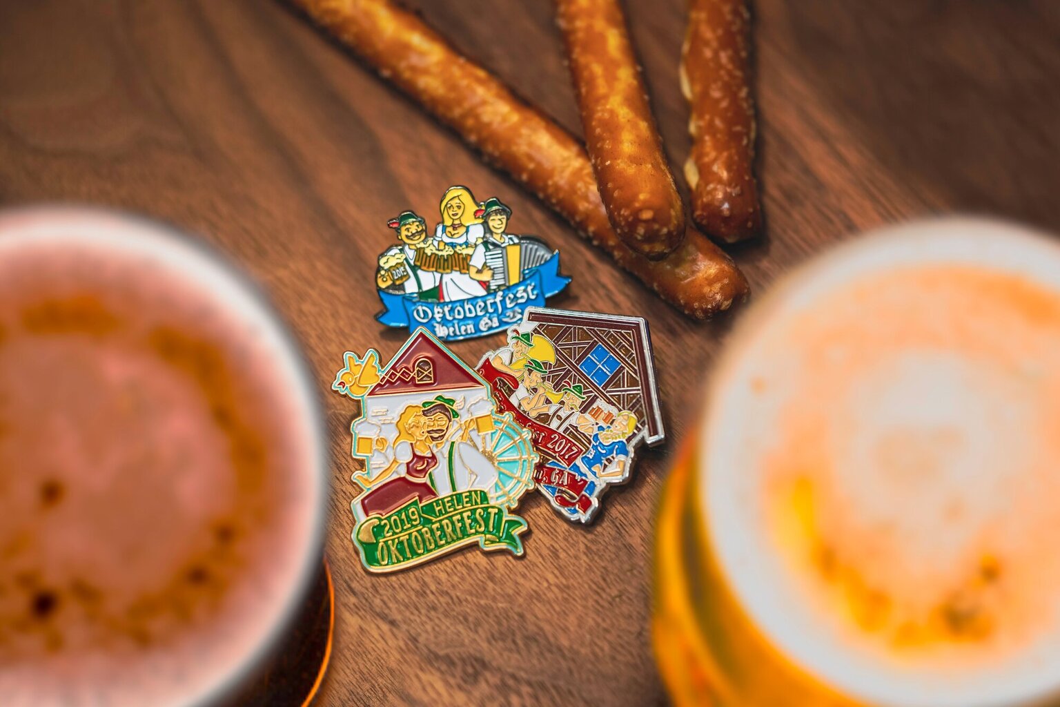 Pretzels, Pilsner, and Pins