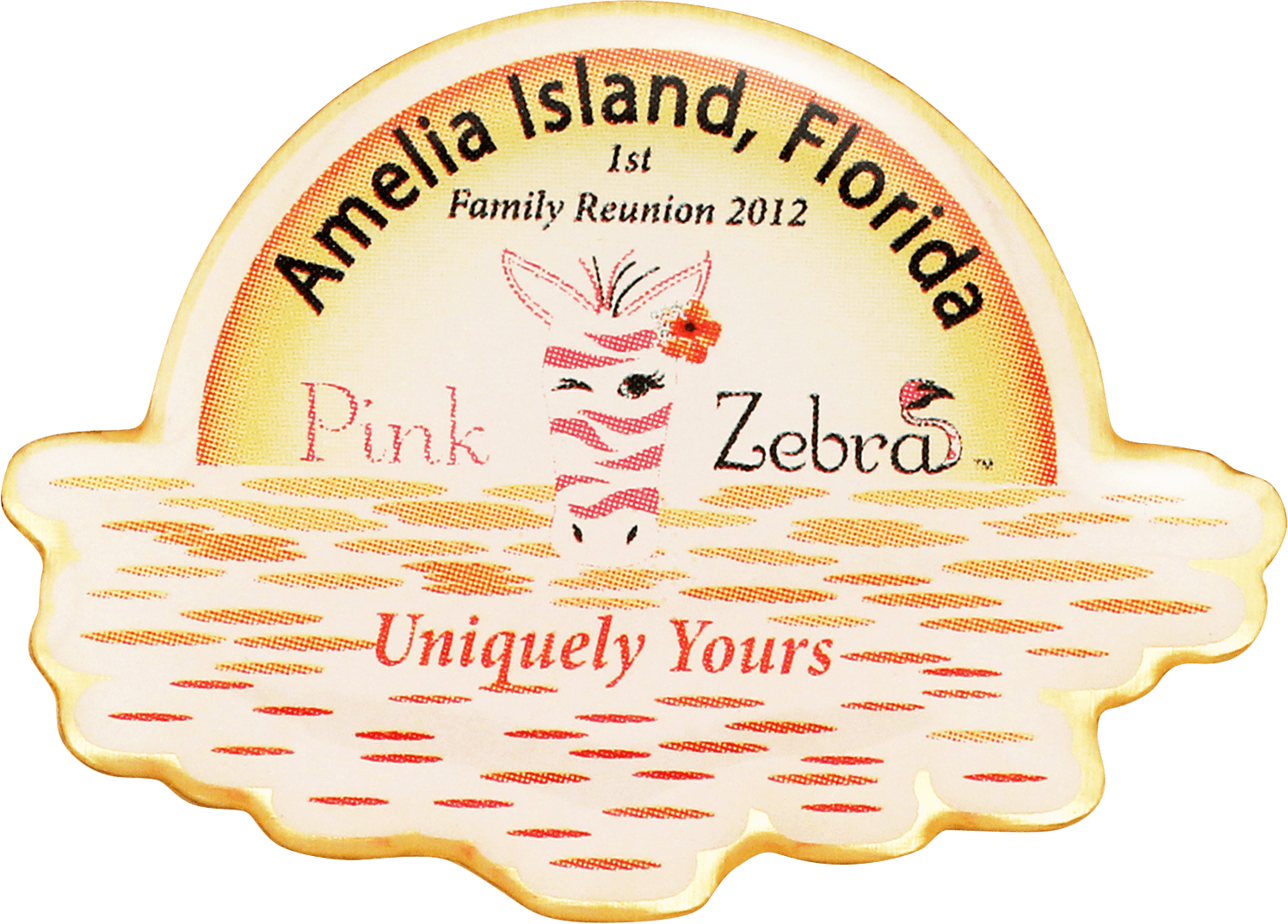 Amelia Island, FL-Pink Zebra