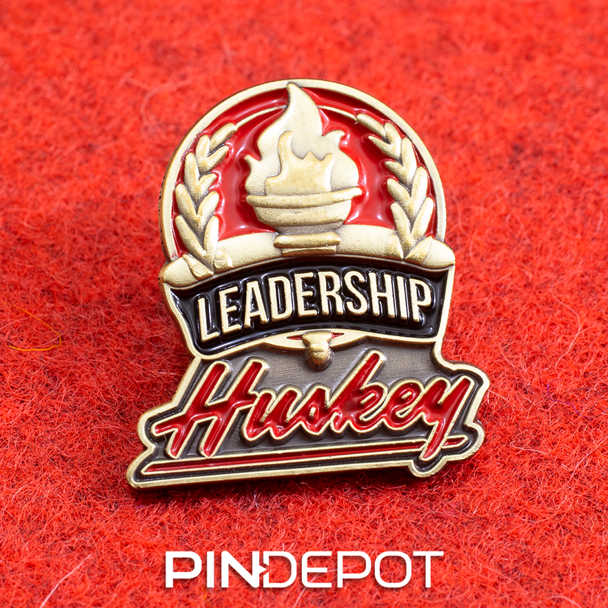 Leadership-Huskey-lapel-pin-by-pin-depot
