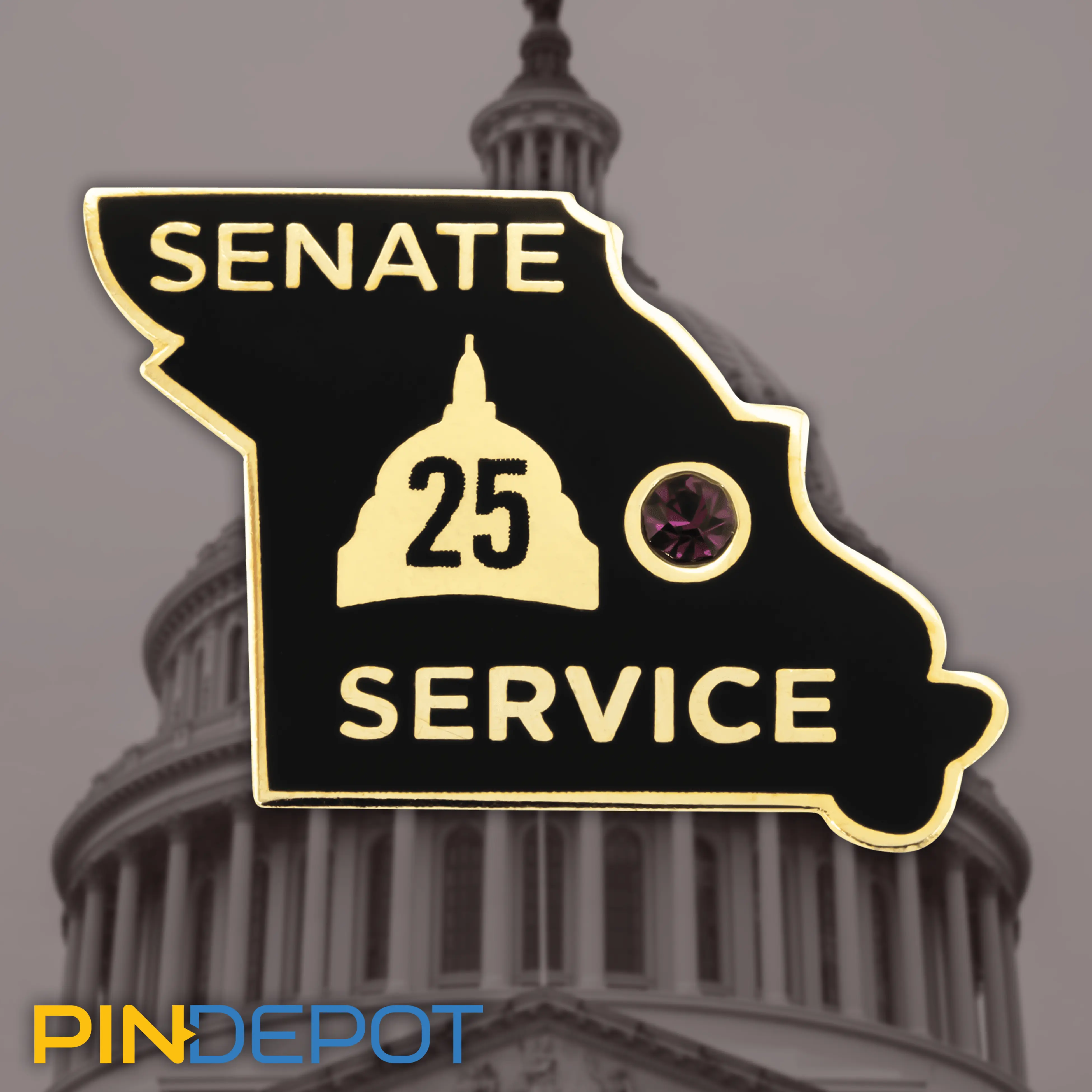Senate Service - 25 Years-1